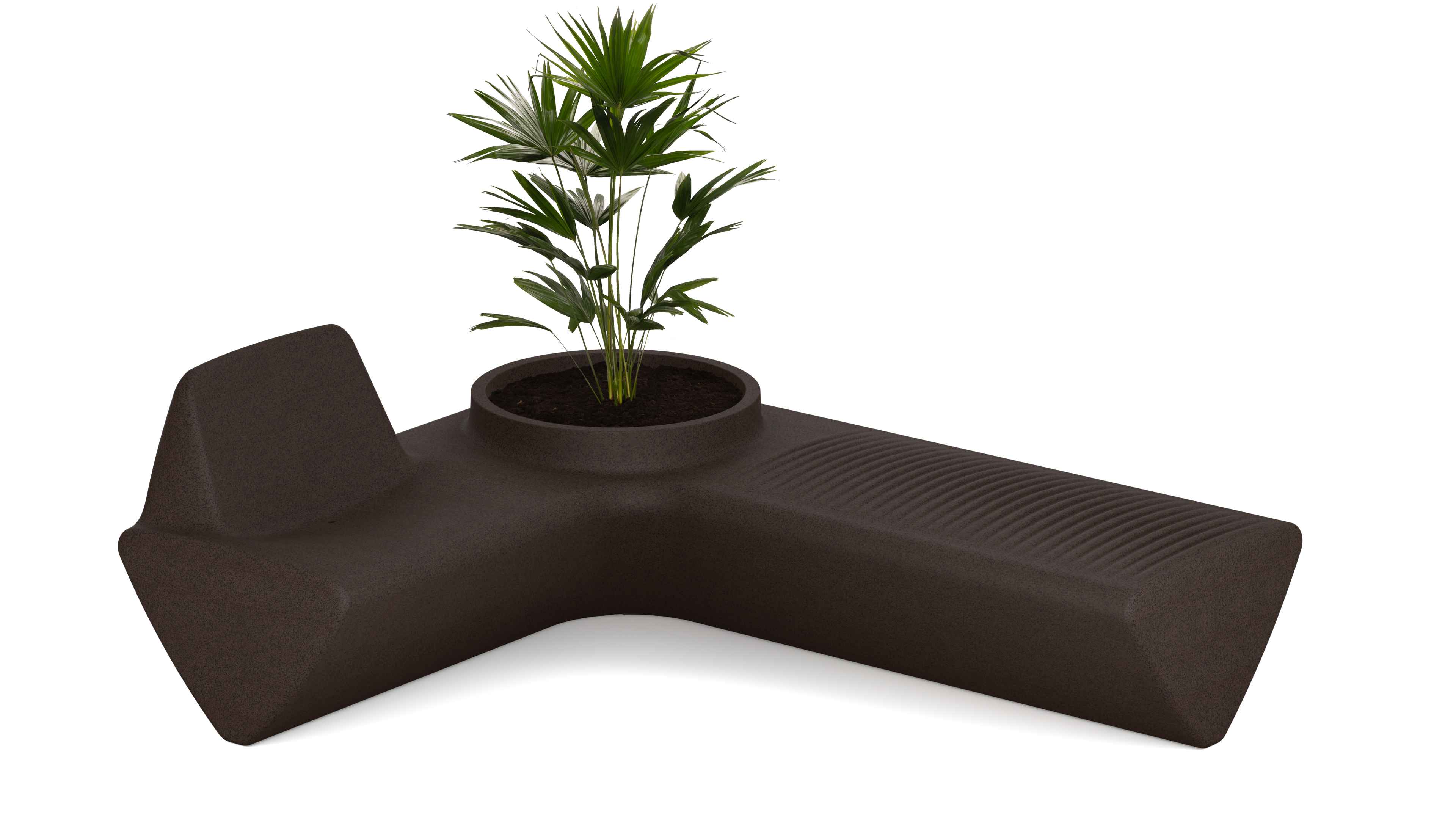 Loope OneL bank met plantenbak